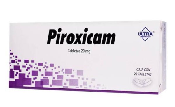 Piroxicam 20mg c/20 tabletas ultra