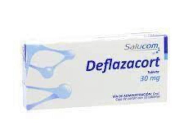 Deflazacort 30mg Con 10 Tabletas Lab Salucom