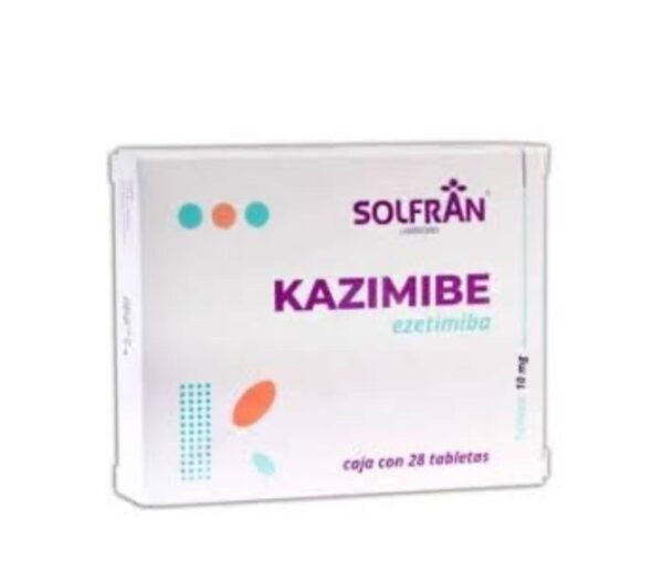 KAZIMIBE EZETIMIBA C/28 TABLETAS 10MG SOLFRAN..