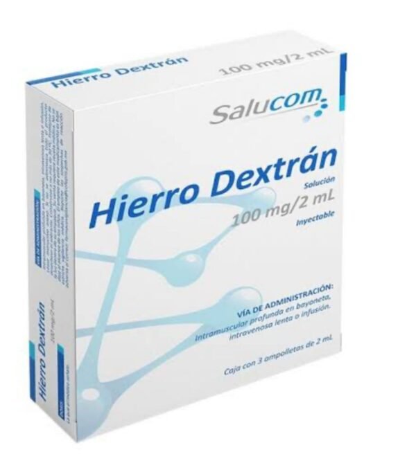 Hierro Dextran C/3 Amp