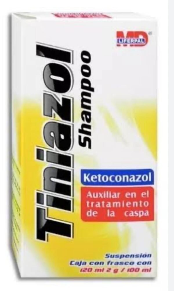 Tiniazol Ketoconazol Shampoo 2g/100ml Lab Liferpal