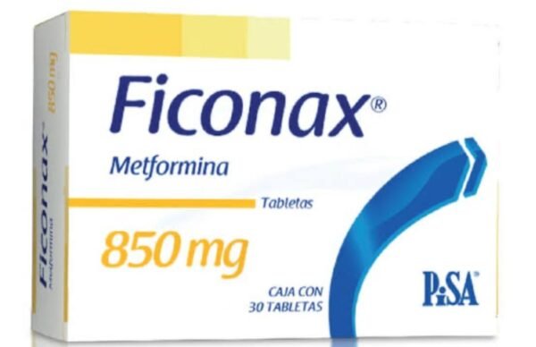 Ficonax meftormina 850mg c/30 tabletas pisa